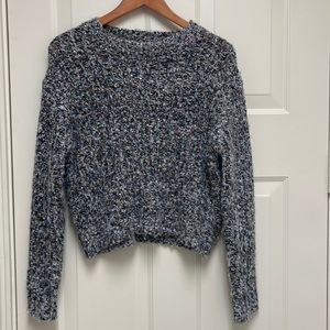 Zara knit beautiful sweater with multiple colors and sequins